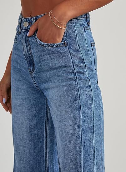 Wide-Leg Jeans
