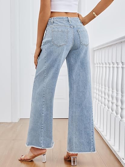 High Street Wide Leg Jeans